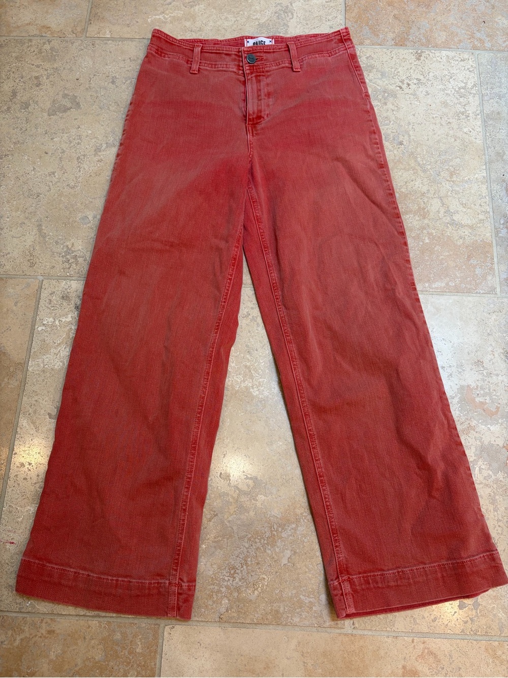Paige Nellie Culotte Pants in Vintage Firecracker